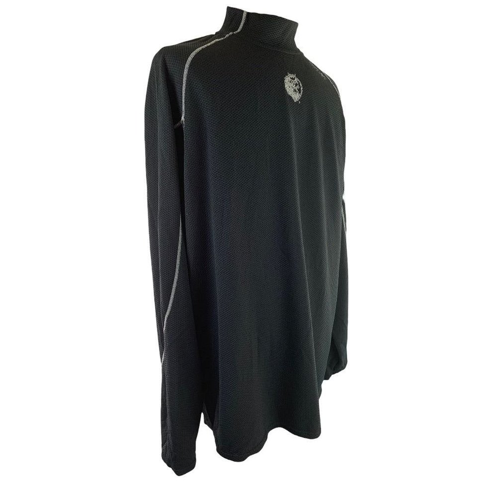 XL Rbk Hockey Men's Black Long Sleeve Shirt Manchester Monarchs